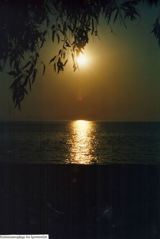 Sonnenuntergang bei  Igonmenisa